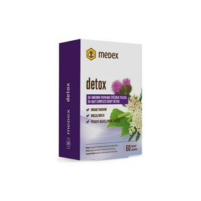 Detox kapsule za čišćenje organizma Medex (60 kapsula)