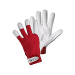 Kombinirane rukavice TECHNIK, crveno-bijele, vel.09