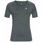 Odlo Female T-shirt s/s crew neck RUN EASY 365 Grey Melange XS Majica za trčanje s kratkim rukavom