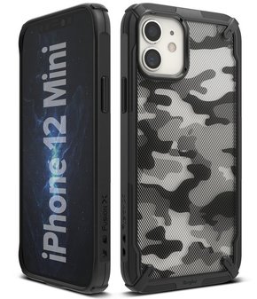 Ringke Fusion X Design izdržljivo kućište s TPU odbojnikom za iPhone 12 Mini Camo