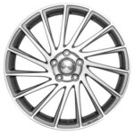 Aluminijski naplatak Brock B39 7x17 5/114,3 ET38 W4 Ferric Grey Vool Poliert - EAN kod 4250996323010