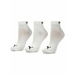 Set od 3 para unisex visokih čarapa Puma 271080001 White 300