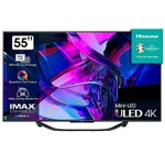 Hisense 55U7KQ televizor, 55" (139 cm), LED, Mini LED, Ultra HD, Vidaa OS