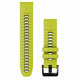 Remen GARMIN QuickFit® 22mm Electric Lime/Graphite silikonski 010-13280-03