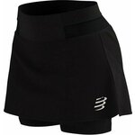 Compressport Performance Skirt W Black L Kratke hlače za trčanje
