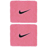 Znojnik za ruku Nike Swoosh Wristbands - pink gaze/oil grey