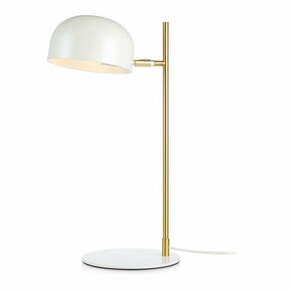 Bijela stolna svjetiljka s postoljem u bakrenoj boji Markslöjd Pose
