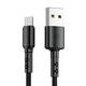 USB na Micro USB kabel Vipfan X02, 3A, 1.2m (crni)