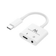 Cable adapter USB-C 3,5 mm jack PD MCTV-848