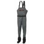 DAM Comfortzone Breathable Chest Wader Stockingfoot Grey/Black 40-41-L