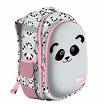 St.Right Grey Panda školska torba s dva odjeljka, ruksak 39x29x17cm