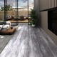 Samoljepljive podne obloge PVC 2,51 m² 2 mm mat siva boja drva
