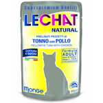 LECHAT EXCELLENCE Natural mokra hrana za odrasle mačke, tuna i piletina, 24 x 80 g