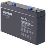 VOLTCRAFT CE6V/7Ah VC-12713945 olovni akumulator 6 V 7.2 Ah olovno-koprenasti (Š x V x D) 151 x 100 x 34 mm plosnati priključak 4.8 mm bez održavanja