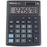 Maul MC 8 stolni kalkulator crna Zaslon (broj mjesta): 8 baterijski pogon, solarno napajanje
