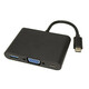 VALUELINE USB 3.1 C - VGA Adapter + USB3.0 A + USB C power delivery