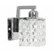 Zidna svjetiljka zidna svjetiljka metal kristal krom APP543-1W