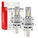 AMiO X2 Series H4 LED Headlight žarulje - do 395% više svjetla - 6500KAMiO X2 Series H4 LED Headlight bulbs - up to 395% more light - 6500K H4-X2-02972