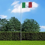 vidaXL Talijanska zastava 90 x 150 cm