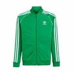 ADIDAS ORIGINALS Prijelazna jakna 'Adicolor Sst' travnato zelena / bijela