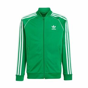 ADIDAS ORIGINALS Prijelazna jakna 'Adicolor Sst' travnato zelena / bijela