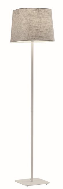 VIOKEF 4174800 | Hendrix Viokef podna svjetiljka 161cm s prekidačem 1x E27 bijelo