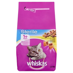 Whiskas suha hrana sterile 1