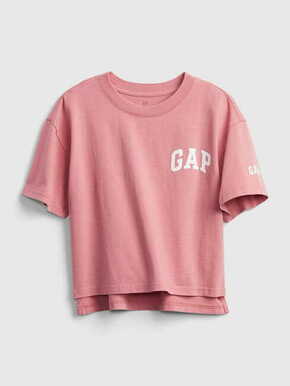 GAP Majica 'JUNE' prljavo roza / bijela
