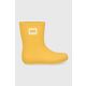 Gumene čizme Helly Hansen za žene, boja: žuta - zlatna. Gumene čizme iz kolekcije Helly Hansen. Model izrađen od mat, glatkog materijala