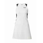 EA7 Emporio Armani Sportska haljina crna / bijela