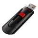 SanDisk USB ključ Cruzer Glide USB 2.0, 128 GB, crno-crven