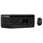 Logitech MK345 bežični/žični miš i tipkovnica, USB