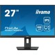 Iiyama ProLite XUB2792QSU-B6 monitor, IPS, 27", 16:9, 2560x1440, 100Hz, pivot, HDMI, Display port, USB