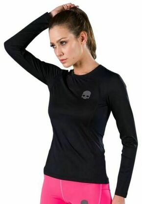 Ženska majica dugih rukava Hydrogen Second Skin Mesh Long Sleeve - black