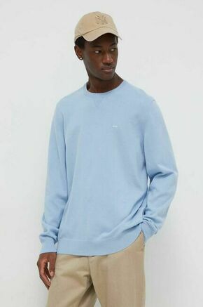 LEVI'S ® Pulover 'Lightweight Hm Sweater' svijetloplava / bijela
