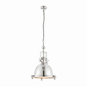 ENDON 73103 | Fenton Endon visilice svjetiljka s podešavanjem visine 1x E27 svijetli nikal