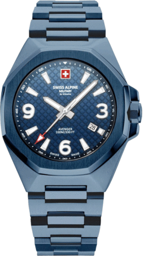 Sat Swiss Alpine Military 7005.1195 Blue/Blue