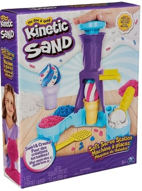 Kinetic Sand: Set za izradu sladoleda od kinetičkog pijeska 396g - Spin Master