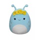 Squishmallows - Natnat - Plavi izvanzemaljac s cvjetnom krunom - 40cm