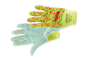 FAST FRUIT rukavice s PVC metama zelene 8