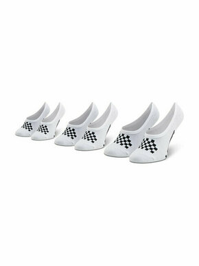 Set od 3 para dječjih niskih čarapa Vans Classic Canoodle VN0A48HCYB21 White/Black