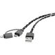 Micro-USB/Lightning 2-u-1 kabel za punjenje i sinkronizaciju Renkforce 0,2 m