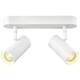 SLV NOBLO 1002974 LED stropna svjetiljka bijela 16 W toplo bijela moguča zidna montaža