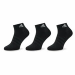 Set od 3 para unisex visokih čarapa adidas Thin and Light Ankle Socks 3 Pairs IC1282 black/white