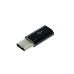 Adapter s MicroUSB na USB-C, crni
