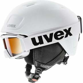 UVEX Heyya Pro Set White Black Mat 54-58 cm Skijaška kaciga
