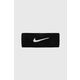 Traka Nike boja: crna - crna. Traka iz kolekcije Nike. Model izrađen od materijala l koji osigurava visoku udobnost korištenja.