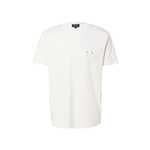 ARMANI EXCHANGE Majica srebro / prljavo bijela 29552792