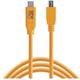 Alati za povezivanje USB-C do 2,0 Micro-B 5-pinski 4,60 m narančasti Tether Tools USB kabel 4.60 m narančasta