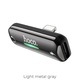 Spliter Hoco ls27 apple dual lightning digital audio converter light metal gray
